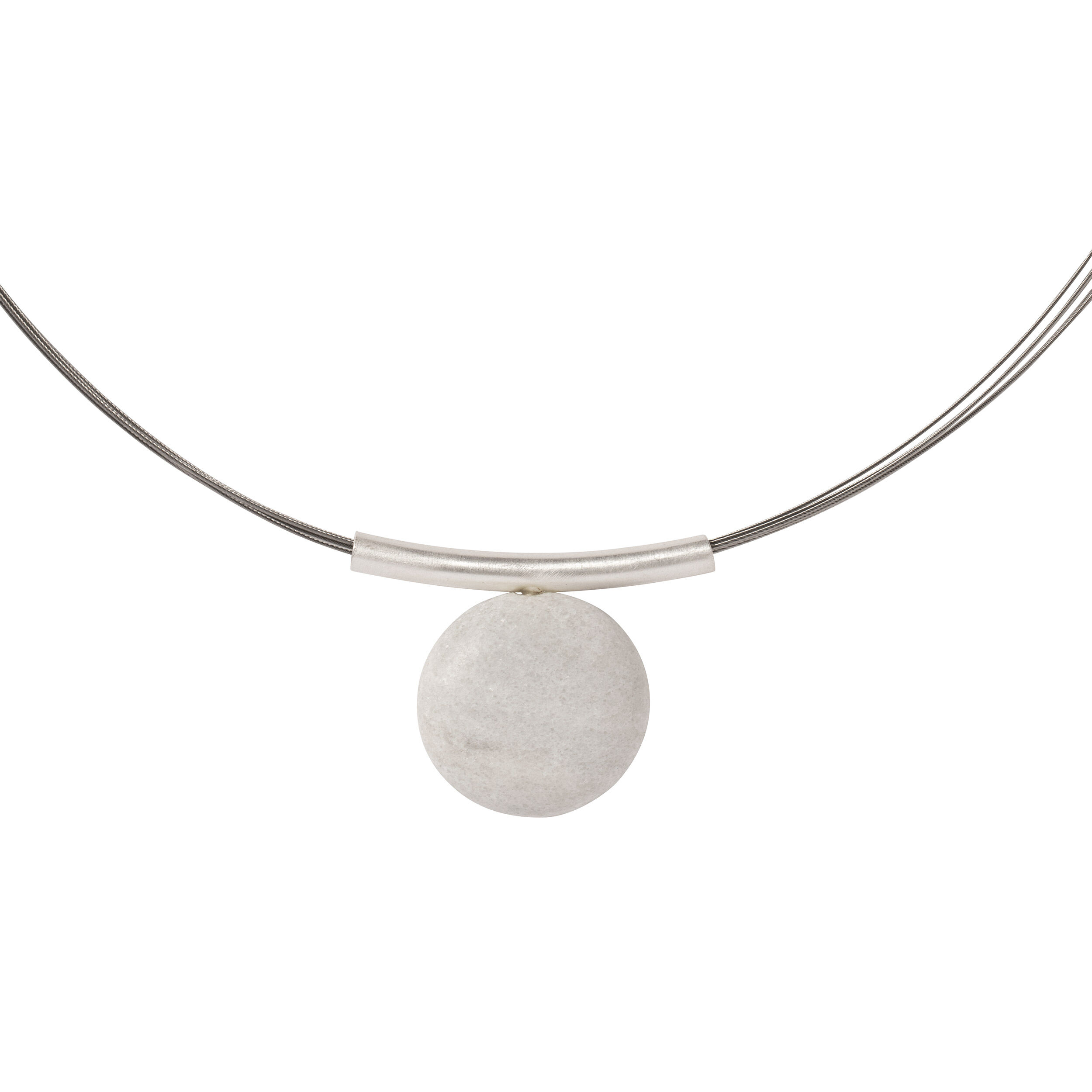Small stone pendant necklace best sale